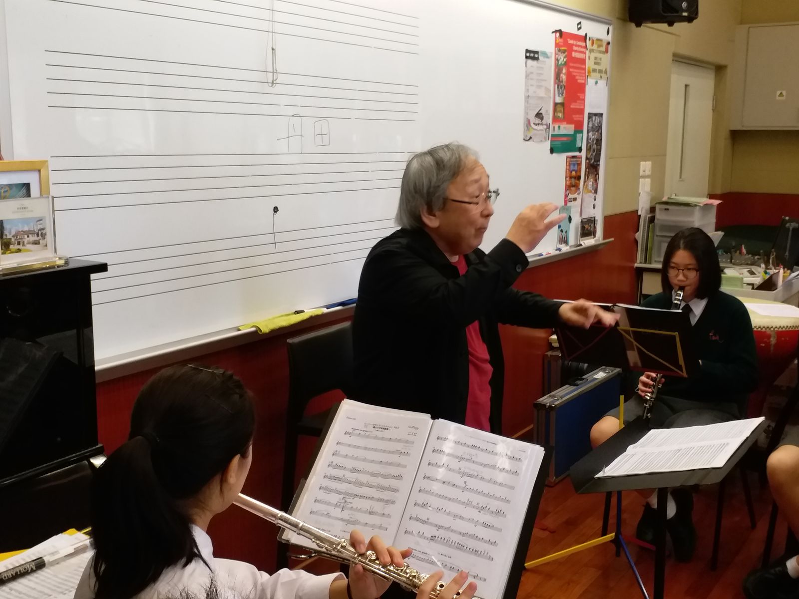 Clinic session with Professor Toru Miura