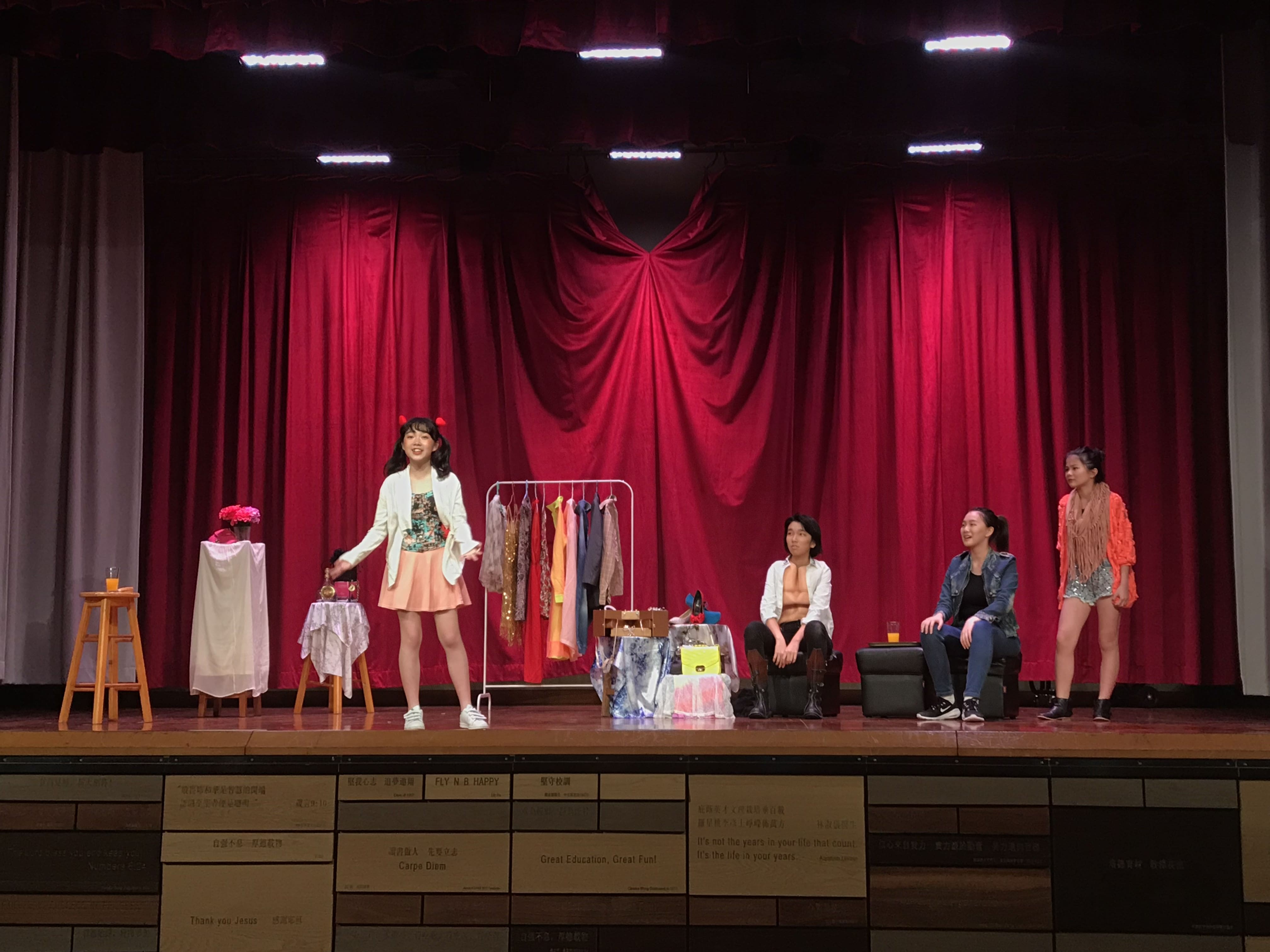One of the scenes of the Drama